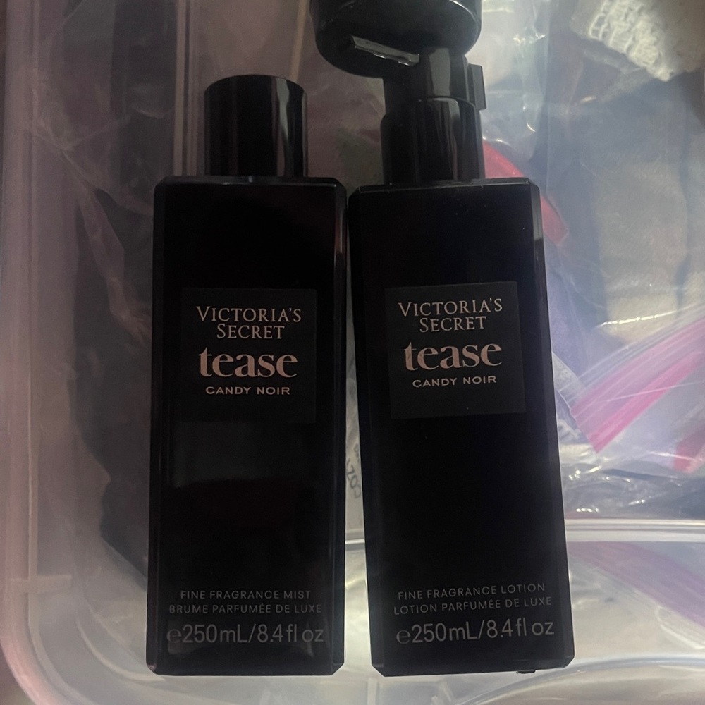 Victoria's Secret Tease Candy Noir lotion & mist